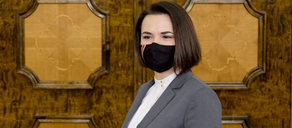 Экс-кандидат в президенты Белоруссии Светлана Тихановская - Sputnik Литва