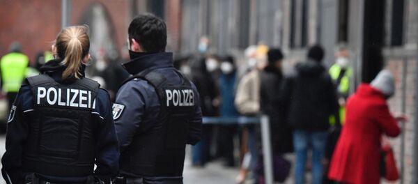 Очередь на вакцинацию в Берлине Очередь на вакцинацию в Берлине - Sputnik Lietuva