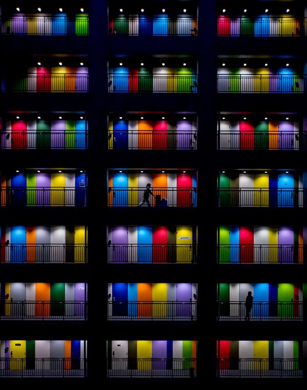 Снимок Colourful Doors индонезийского фотографа Gerdie Hutomo Nurhadi, ставший финалистом конкурса The Art of Building 2020 - Sputnik Lietuva