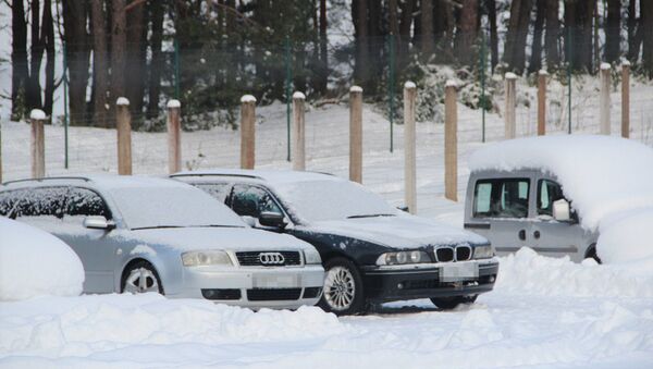Автомобили из Белоруссии, ввезенные по поддельным документам, архивное фото - Sputnik Литва