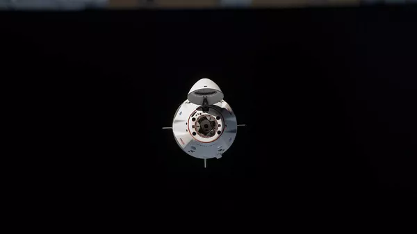 Erdvėlaivis Crew Dragon  - Sputnik Lietuva