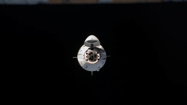 Erdvėlaivis Crew Dragon - Sputnik Lietuva