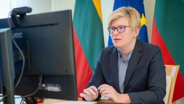 Ministrė pirmininkė Ingrida Šimonytė  - Sputnik Lietuva