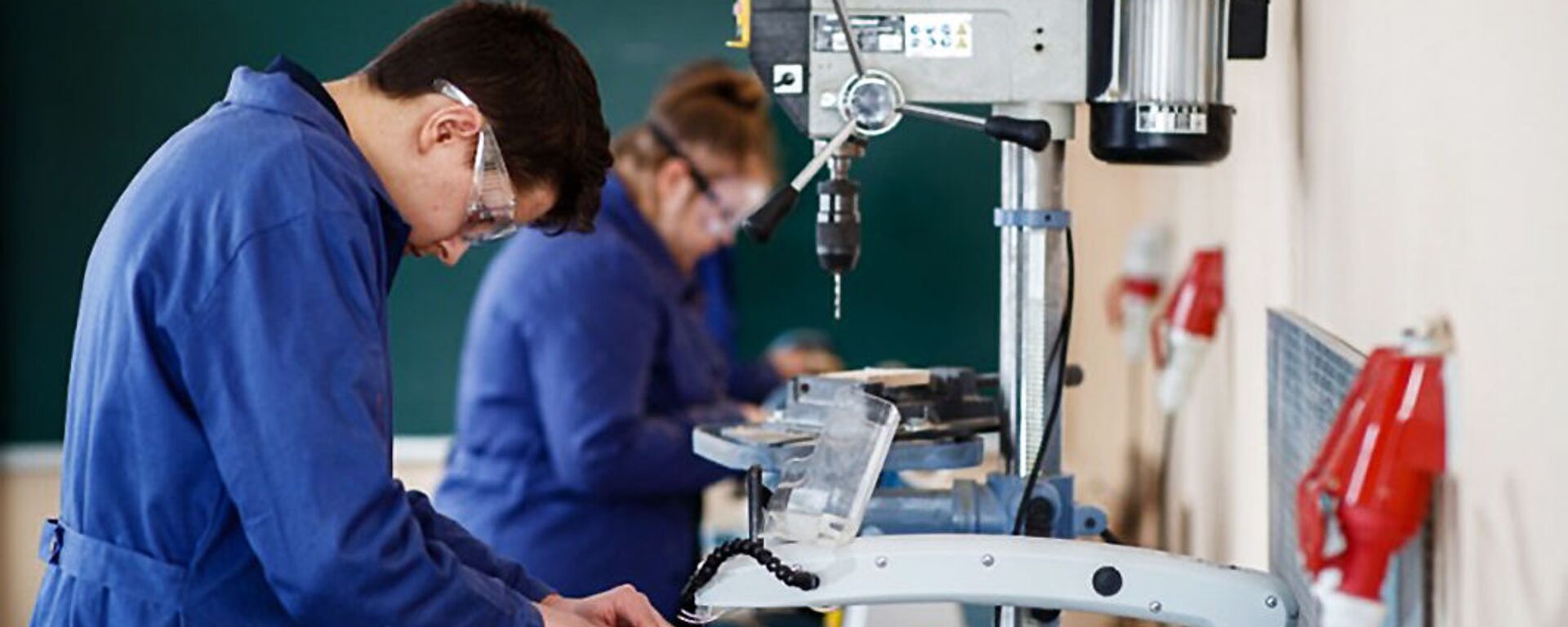 Mokymas profesinėse mokyklose Mokymas profesinėse mokyklose - Sputnik Lietuva, 1920, 03.02.2021