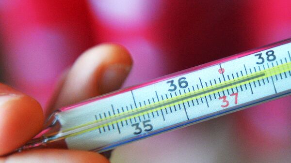 Ртутный градусник для измерения температуры - Sputnik Литва