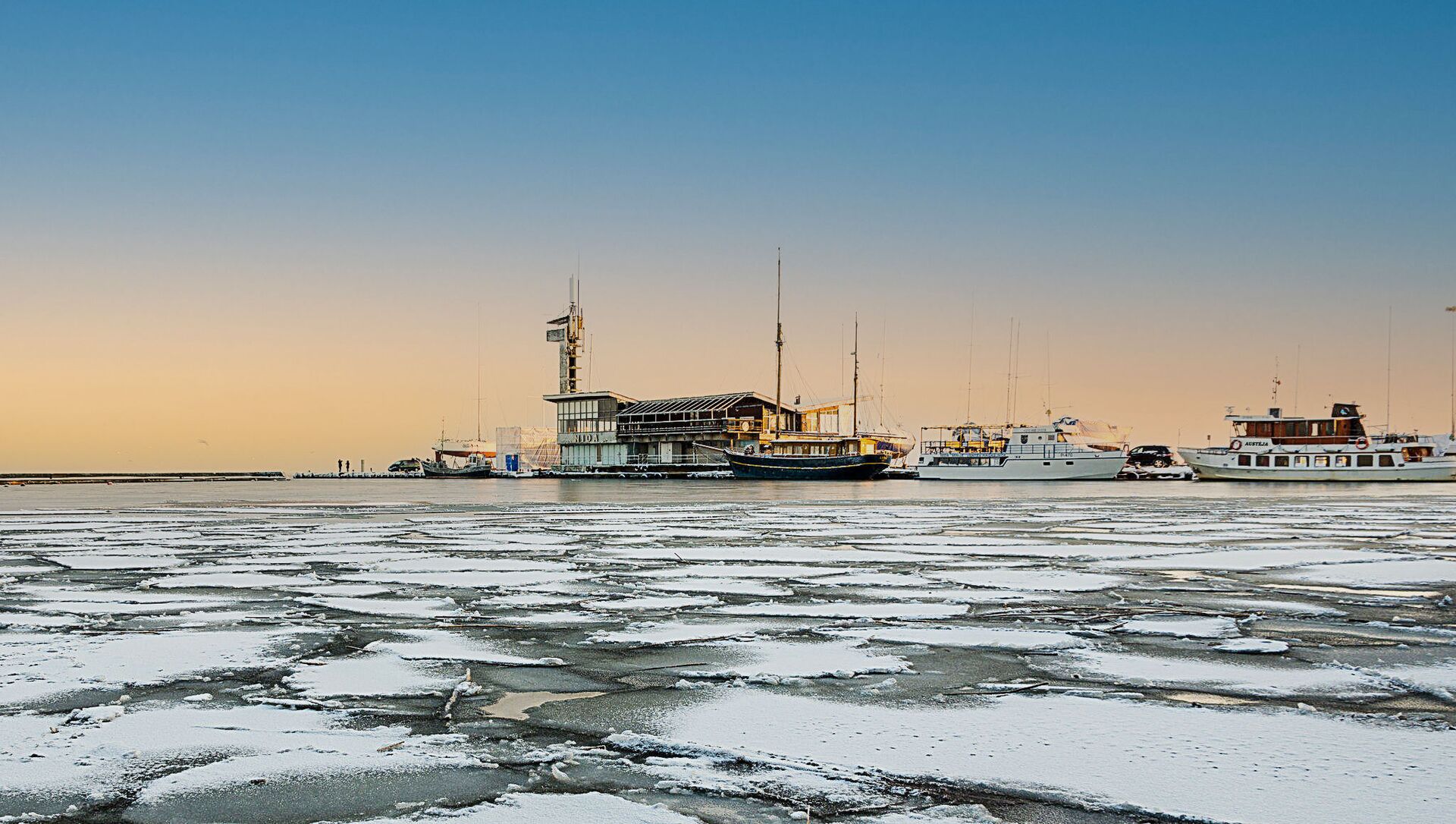 Куршский залив зимой - Sputnik Lietuva, 1920, 04.02.2021