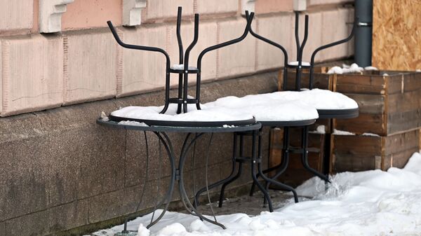 Закрытые во время карантина кафе в Вильнюсе - Sputnik Литва