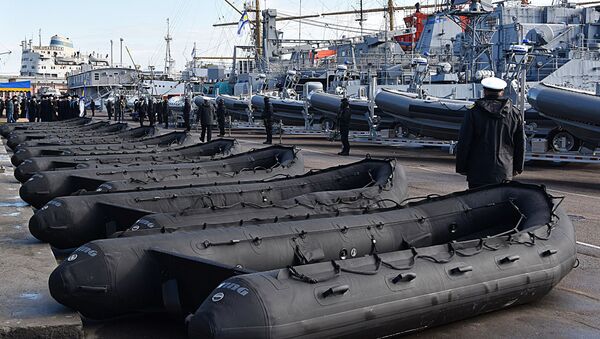 Надувные лодки для украинского флота от США - Sputnik Литва