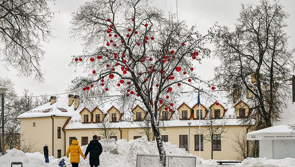 День святого Валентина во время карантина в Вильнюсе - Sputnik Литва