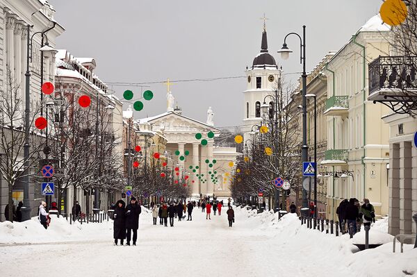 День святого Валентина во время карантина в Вильнюсе - Sputnik Lietuva