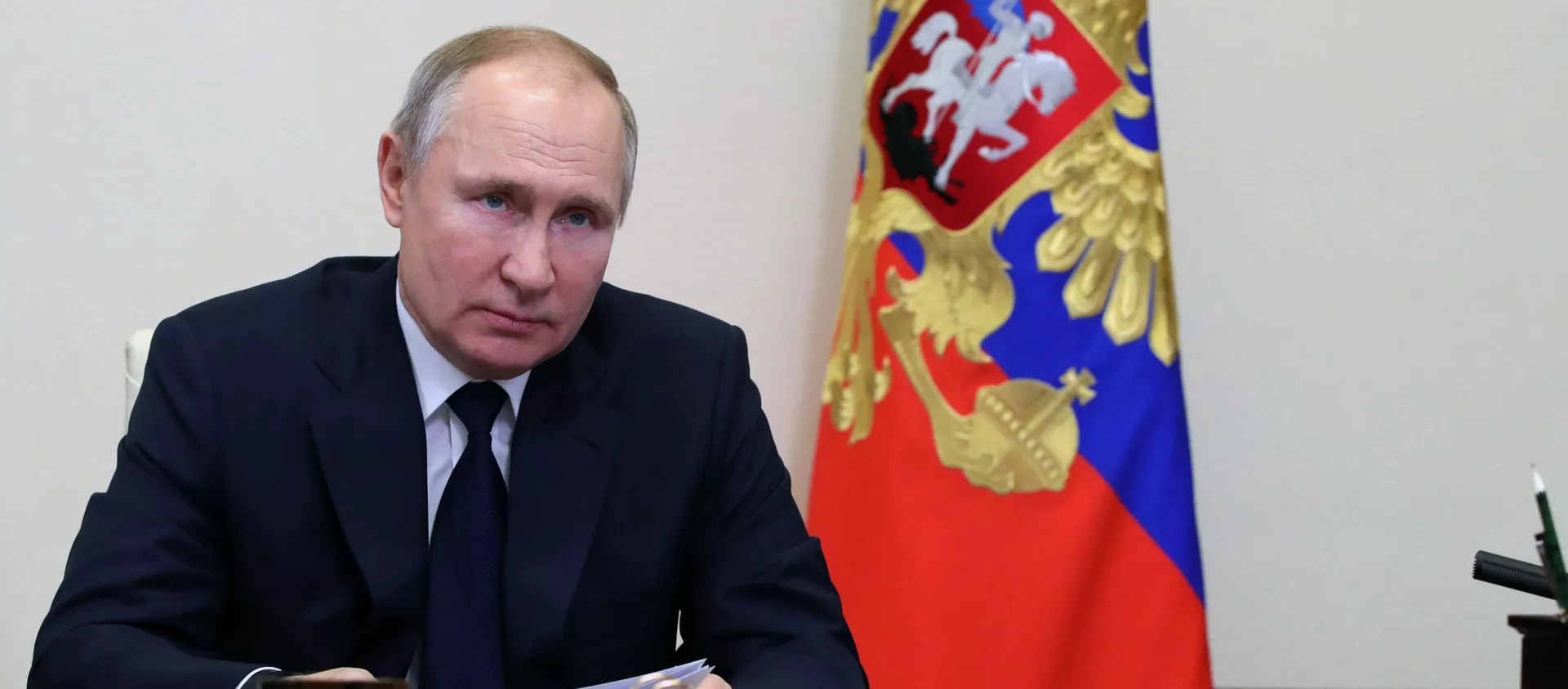 Priplojo 16 žiniasklaidos priemonių — ir tyla: Putinas pasisakė apie situaciją Latvijoje - Sputnik Lietuva, 1920, 17.02.2021