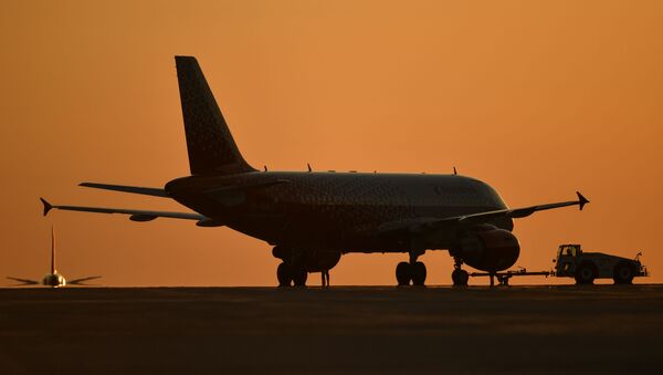Пассажирский российский Boeing 777-31  - Sputnik Литва