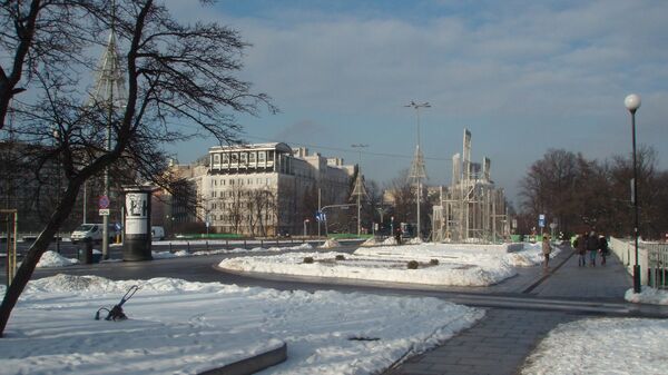 Варшава зимой - Sputnik Литва