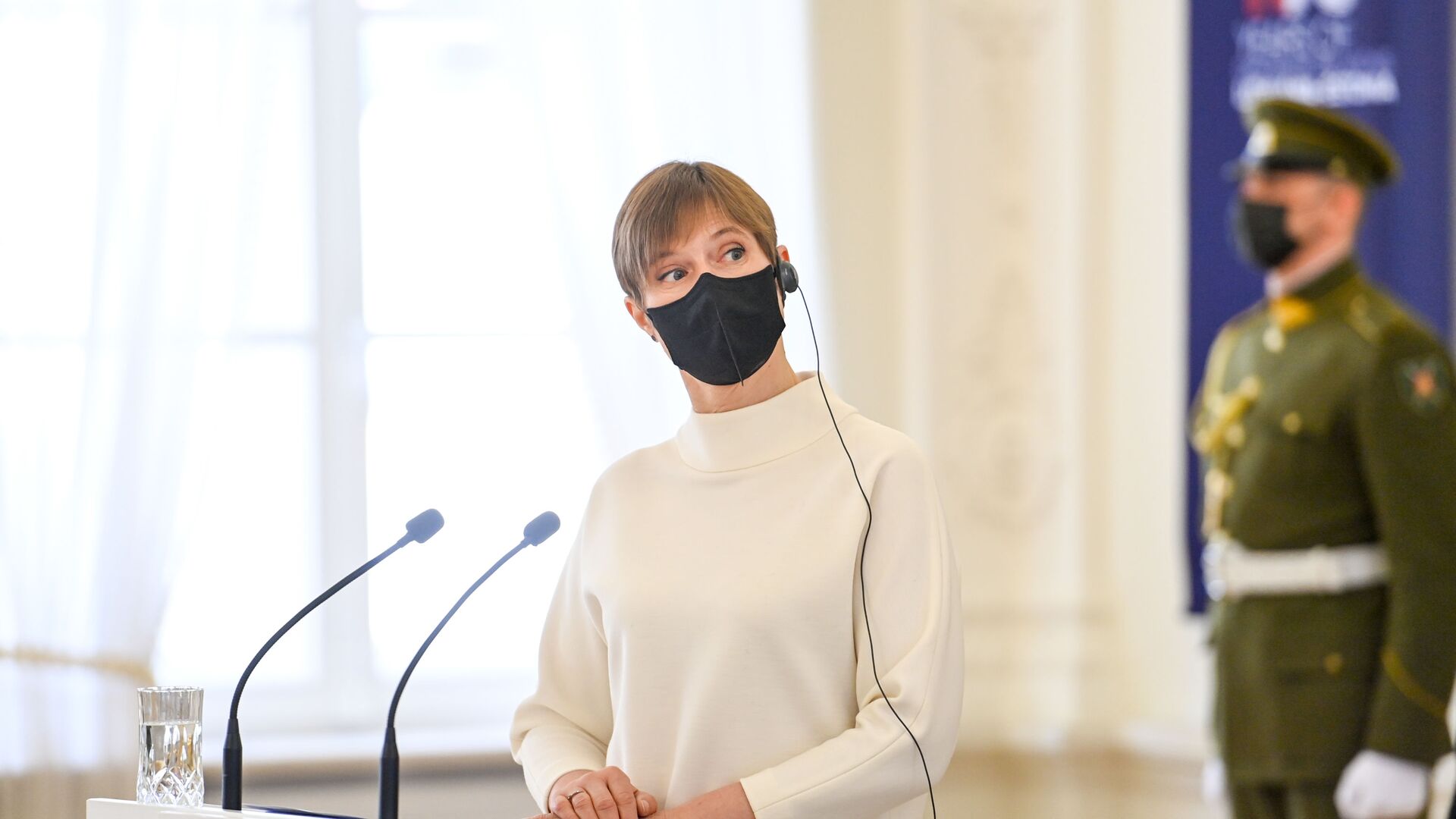 Estijos prezidentė Kersti Kaljulaid - Sputnik Lietuva, 1920, 27.05.2021