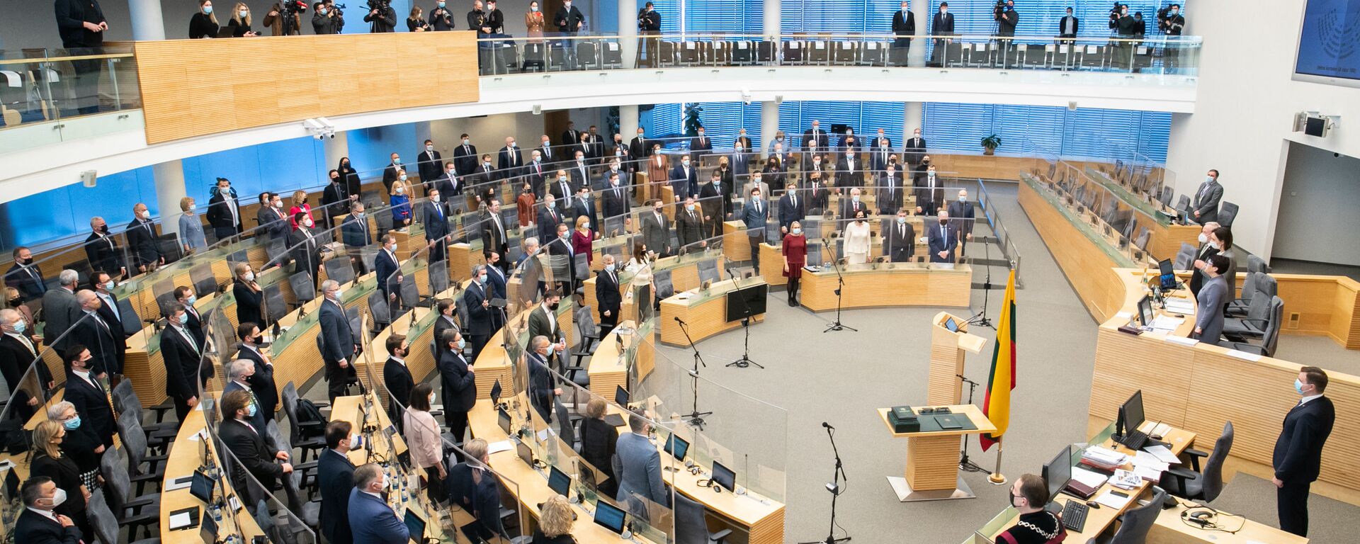 Первое заседание весенней сессии Сейма Литвы, 10 марта 2021 - Sputnik Lietuva, 1920, 13.05.2021
