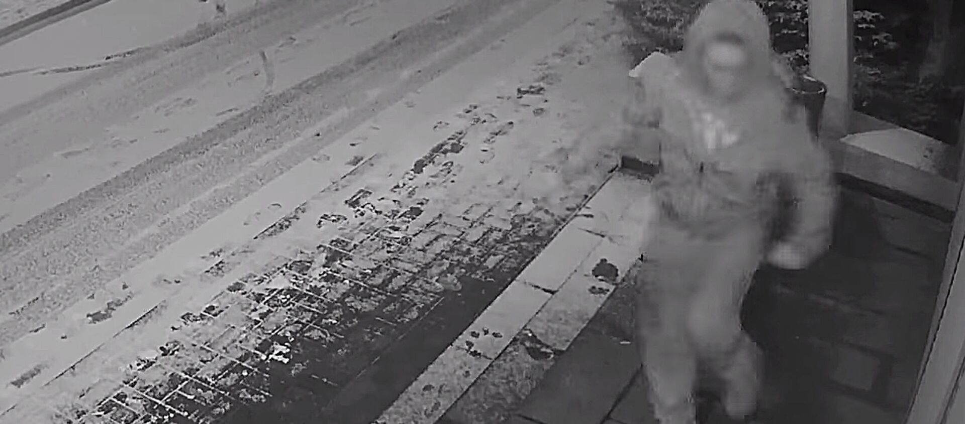 Vaikinas pyktį išliejo ant policijos komisariato durų — video - Sputnik Lietuva, 1920, 10.03.2021
