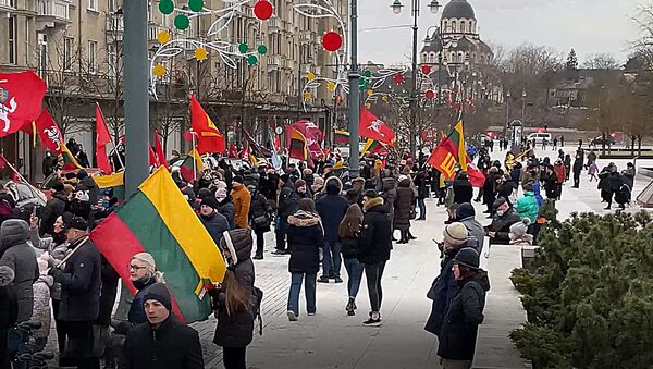 В Вильнюсе отметили День восстановления независимости Литвы - Sputnik Литва