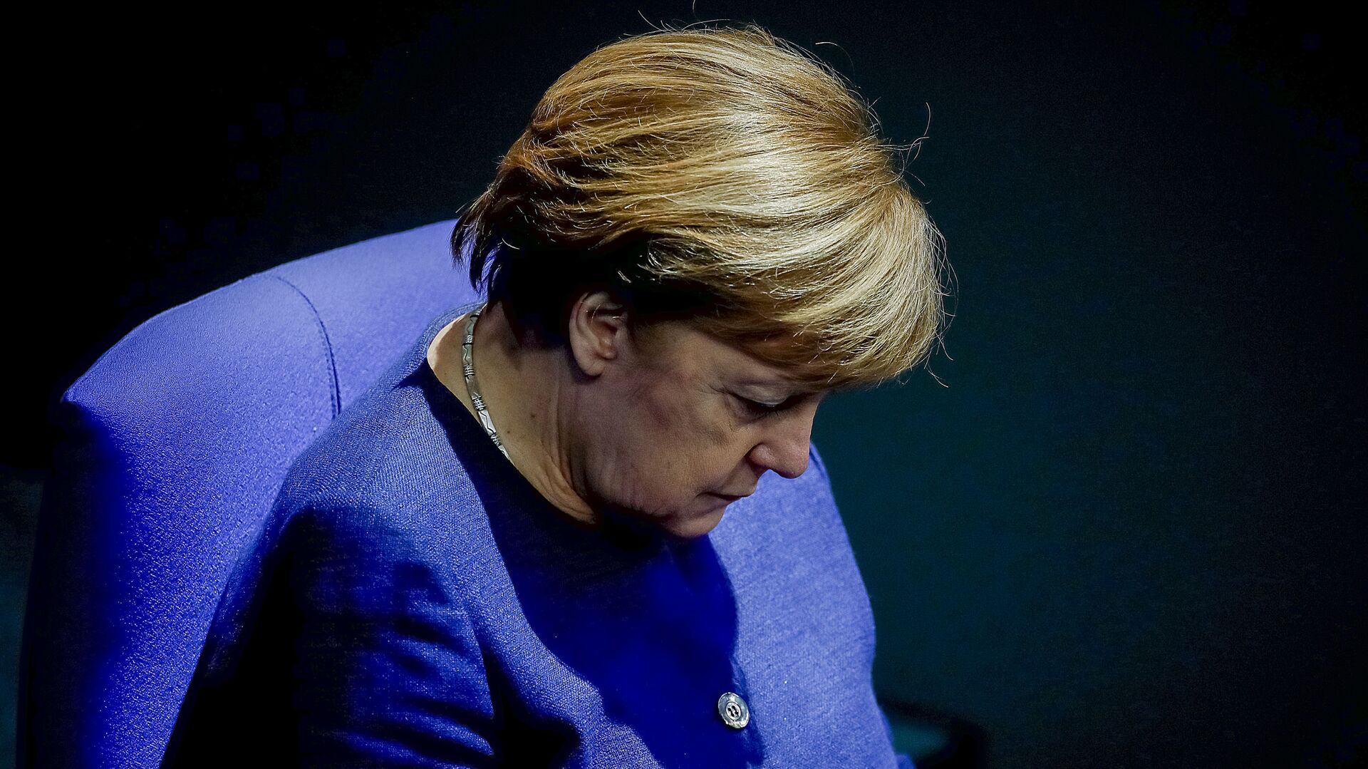 Канцлер Германи Ангела Меркель в Бундестаге, Берлин - Sputnik Lietuva, 1920, 17.03.2021