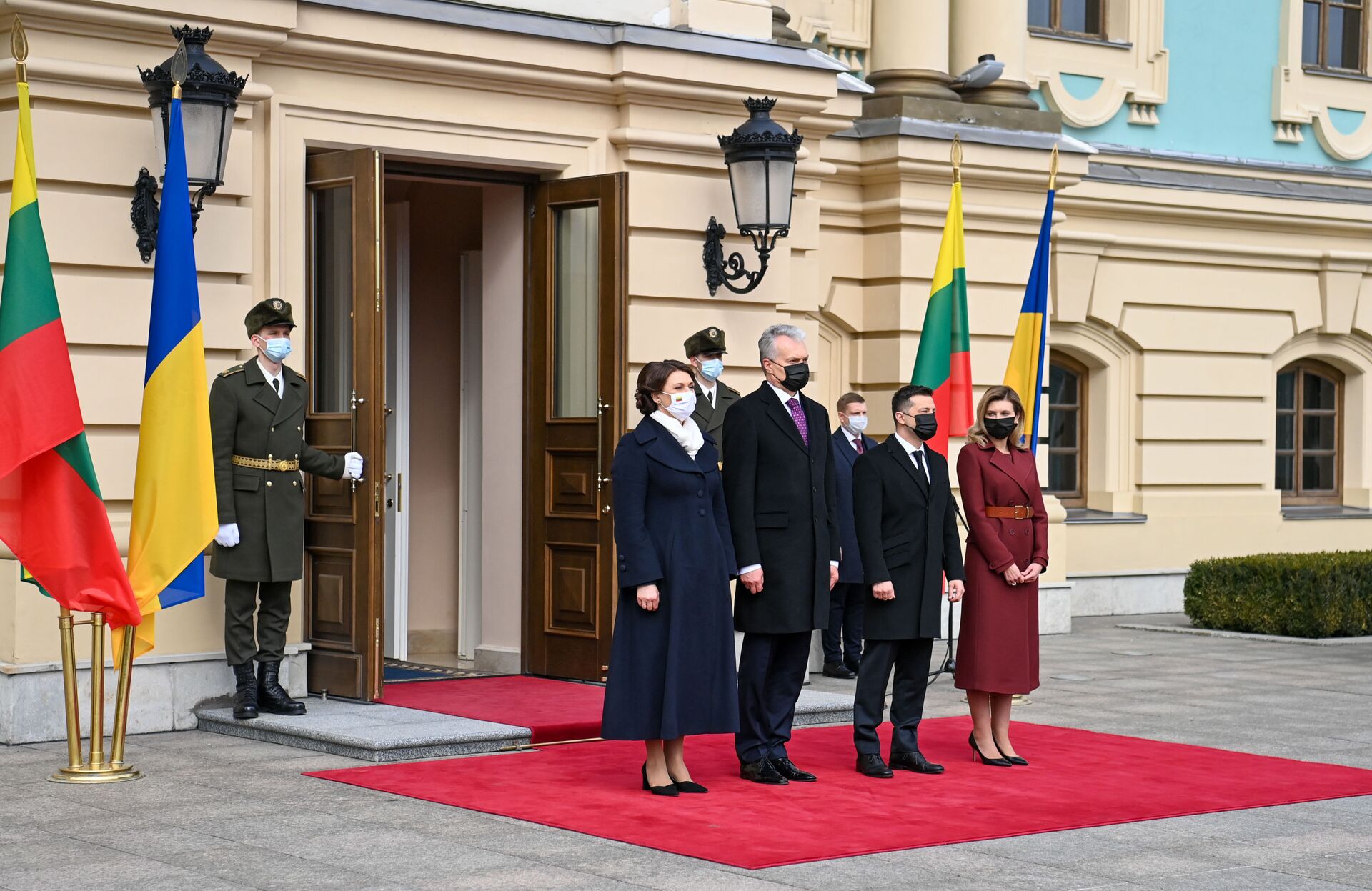 Встреча президента Литвы Гитанаса Науседы с президентом Украины Владимиром Зеленским, 18 марта 2021 года - Sputnik Литва, 1920, 12.05.2021