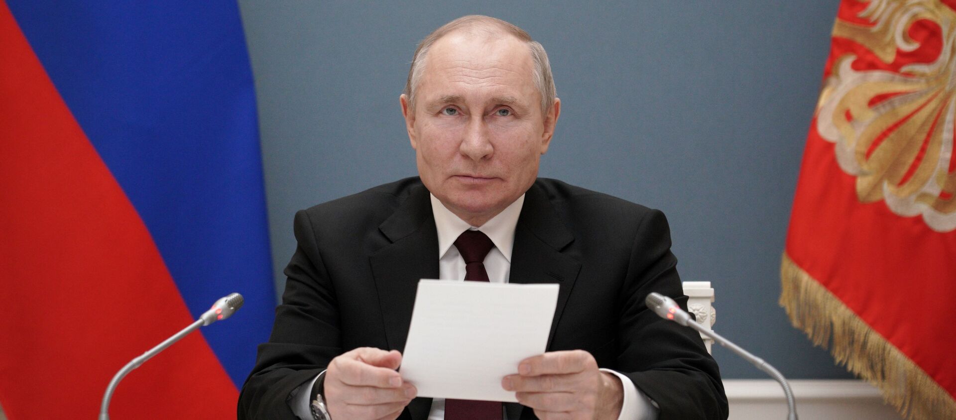 Rusijos prezidentas Vladimiras Putinas - Sputnik Lietuva, 1920, 24.03.2021