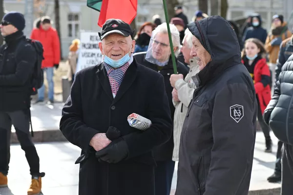 Renginyje taip pat dalyvavo buvęs Vilniaus meras, visuomenės ir politikos veikėjas Juozas Imbrasas. Renginyje taip pat dalyvavo buvęs Vilniaus meras, visuomenės ir politikos veikėjas Juozas Imbrasas. - Sputnik Lietuva