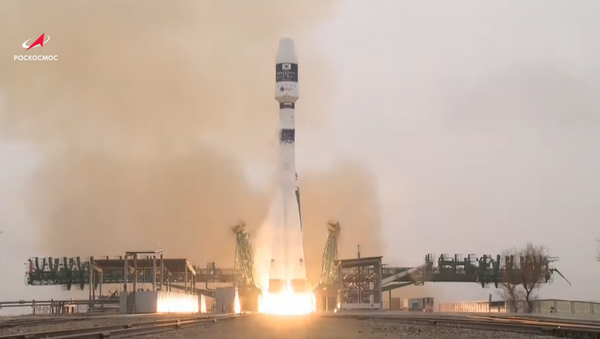 Ракета-носитель Союз-2.1а штатно стартовала с Байконура - Sputnik Литва