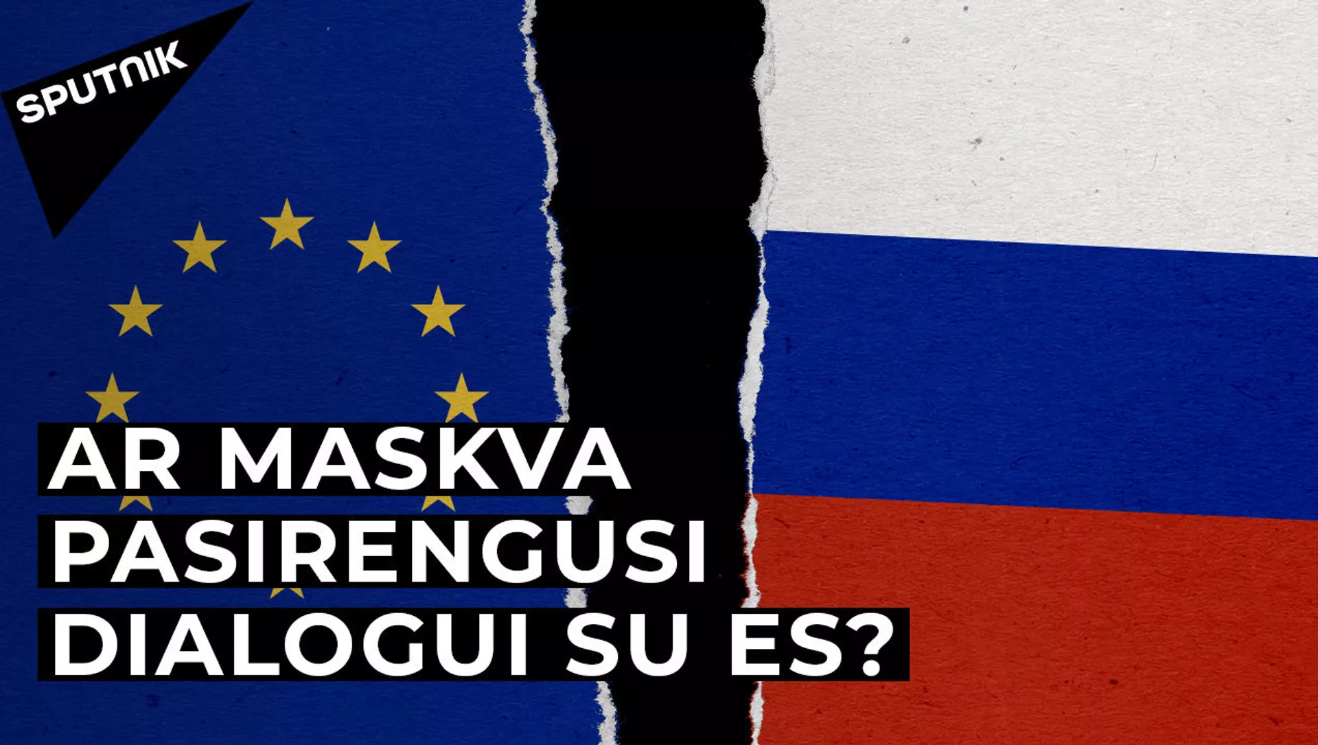 Lavrovas papasakojo, kas sunaikino Rusijos ir Europos Sąjungos santykius
