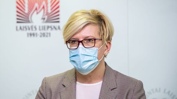 Ministrė pirmininkė Ingrida Šimonytė - Sputnik Lietuva