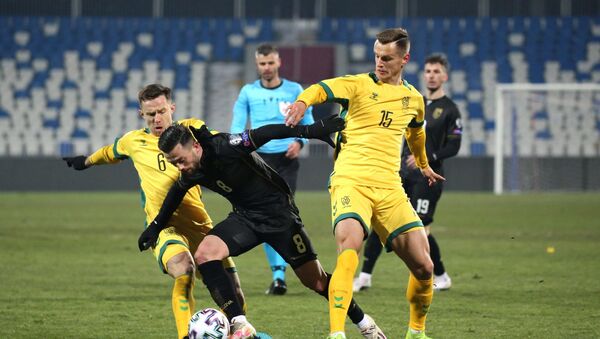 Игра сборный Косово – Литва по футболу - Sputnik Литва