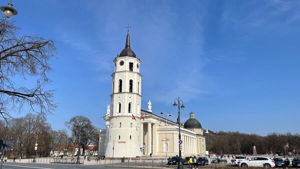 Кафедральная площадь в Вильнюсе - Sputnik Литва