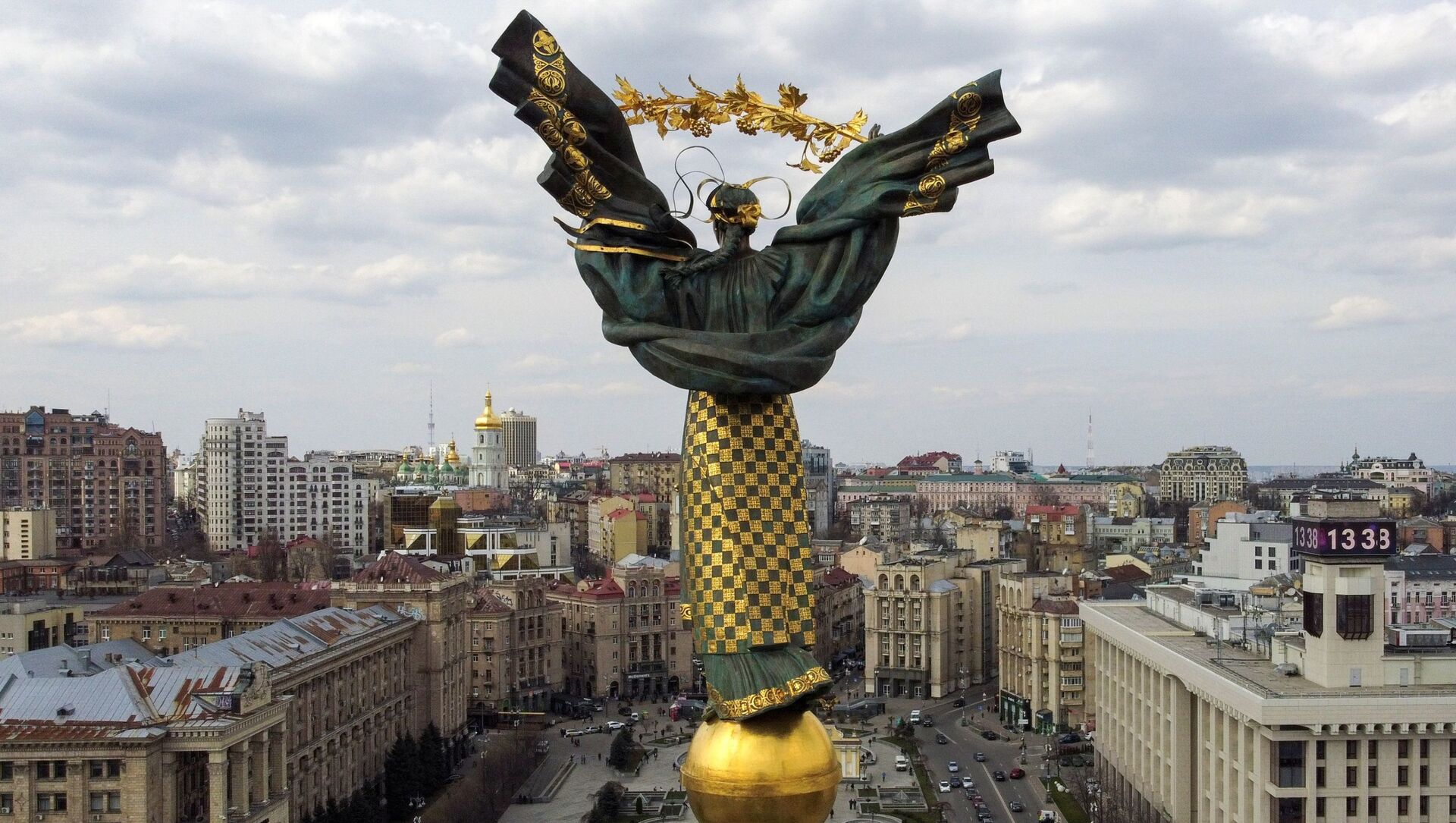 Монумент Независимости в Киеве - Sputnik Lietuva, 1920, 23.04.2021