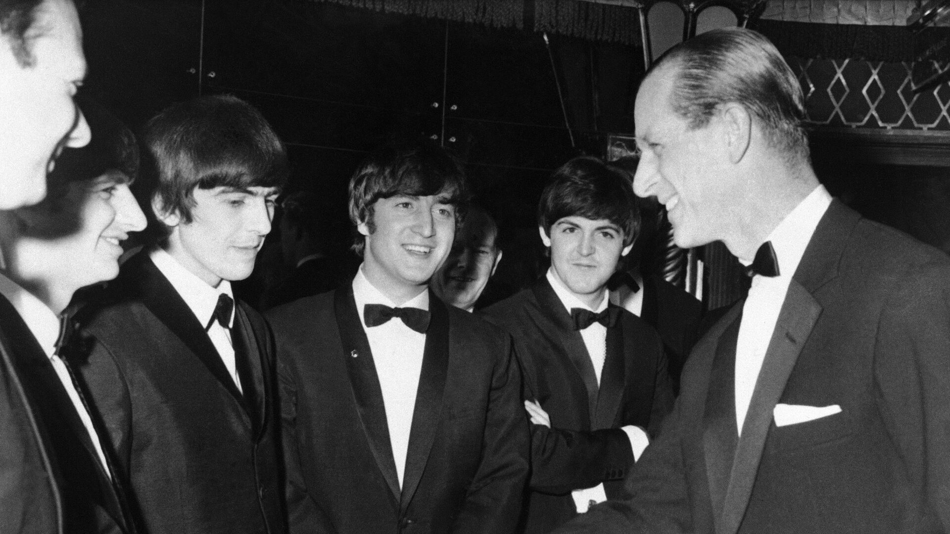 Princas Filipas susitikime su The Beatles Londone, 1964 m. - Sputnik Lietuva, 1920, 14.11.2021