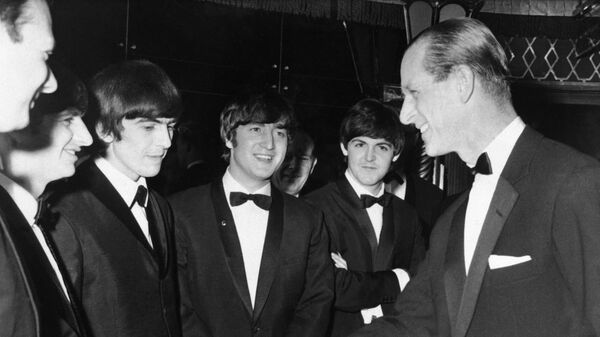 Princas Filipas susitikime su The Beatles Londone, 1964 m. - Sputnik Lietuva