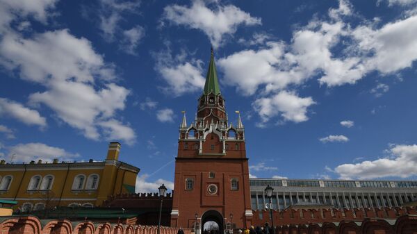 Троицкая башня Московского Кремля, архивное фото - Sputnik Lietuva
