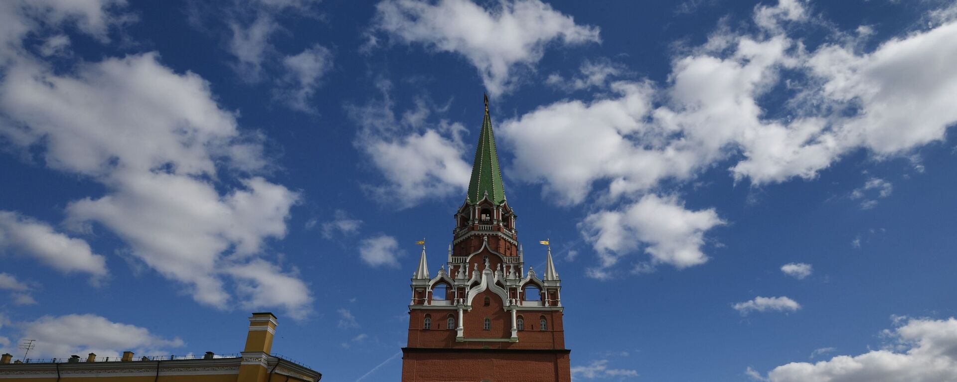 Троицкая башня Московского Кремля, архивное фото - Sputnik Литва, 1920, 12.04.2021