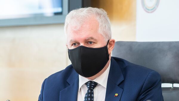 Министр обороны Литвы Арвидас Анушаускас - Sputnik Lietuva