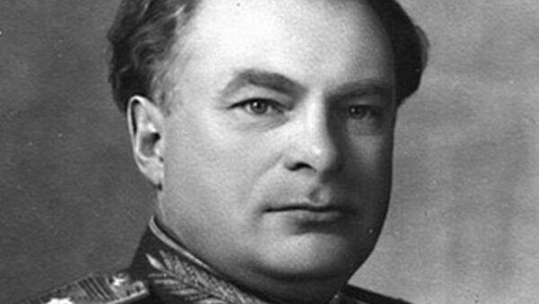Один из руководителей советской военной контрразведки, генерал-лейтенант Николай Селивановский - Sputnik Lietuva