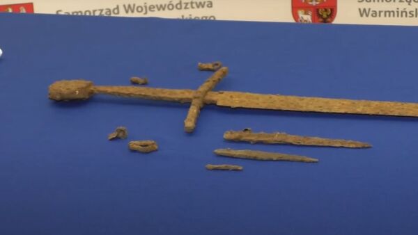 Žalgirio mūšio aidas: Lenkijoje rastas viduramžių kardas - Sputnik Lietuva