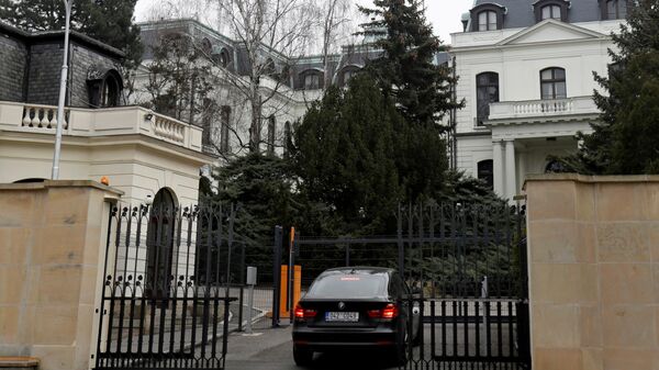 Rusijos ambasada Čekijoje - Sputnik Lietuva
