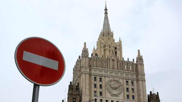 Здание Министерства иностранных дел РФ в Москве, архивное фото - Sputnik Литва