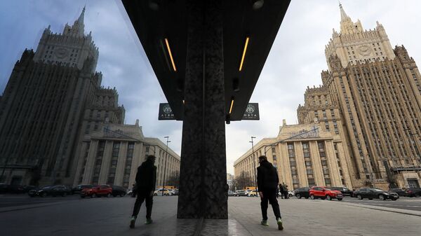 Здание Министерства иностранных дел РФ в Москве, архивное фото - Sputnik Lietuva