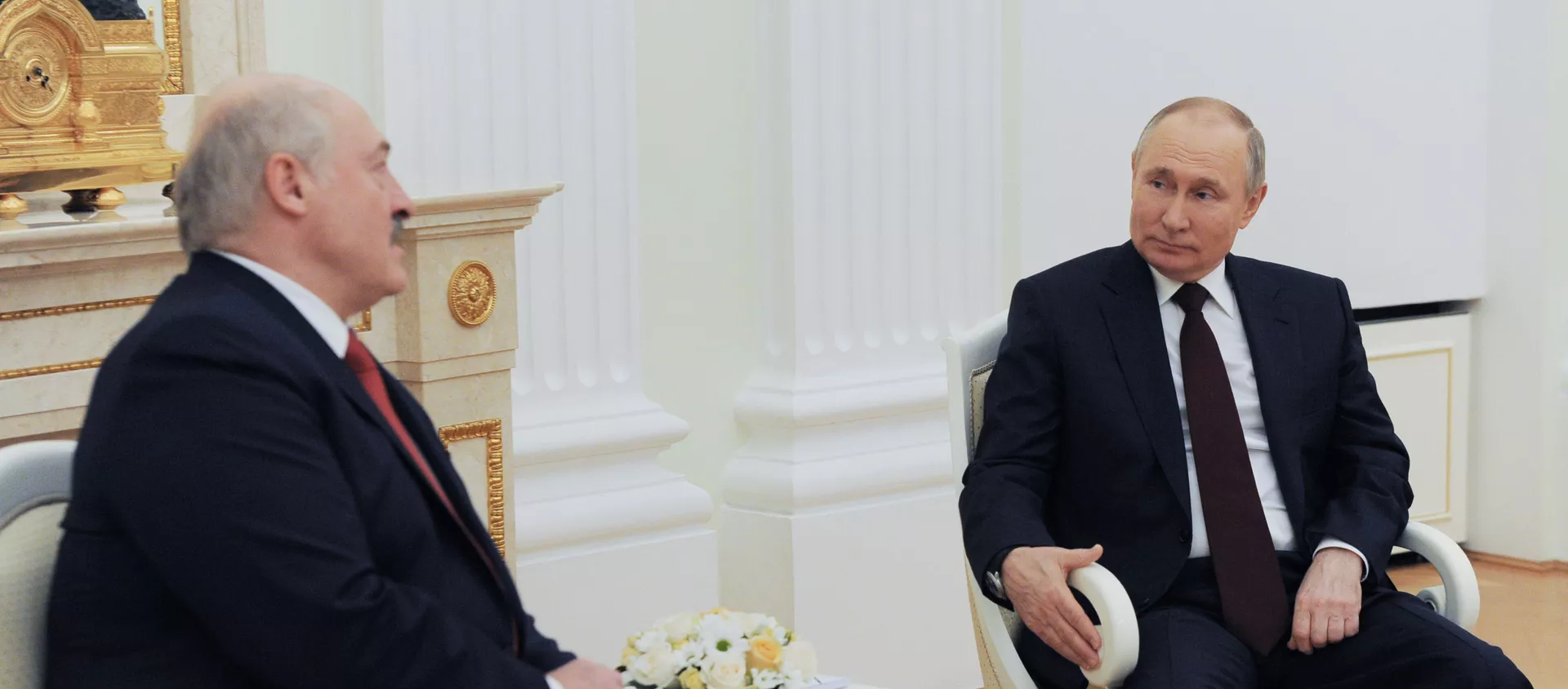 Президент РФ В. Путин встретился с президентом Белоруссии А. Лукашенко - Sputnik Lietuva, 1920, 29.04.2021
