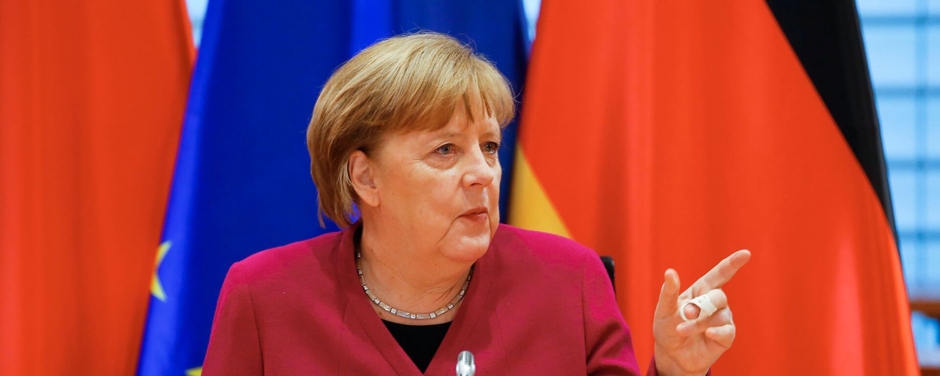 Vokietijos kanclerė Angela Merkel - Sputnik Lietuva, 1920, 25.05.2021