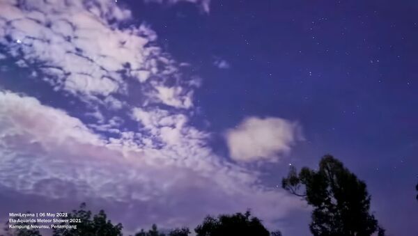Видео метеорного потока Майские Аквариды 2021 - Sputnik Lietuva