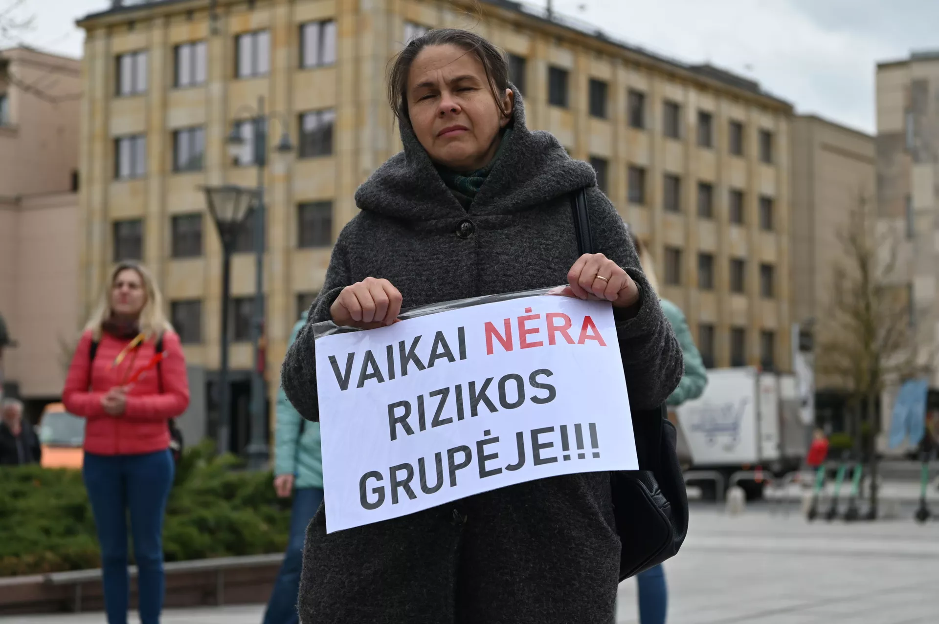 Митинг против тестирования детей в Вильнюсе - Sputnik Lietuva, 1920, 12.05.2021