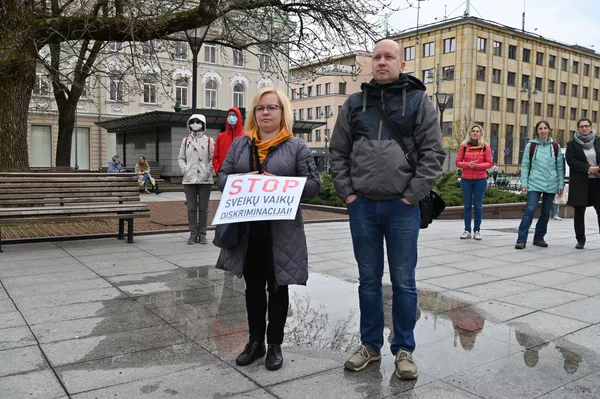 Statistikos departamento duomenimis, Vilniuje pastarųjų 14 dienų sergamumo rodiklis viršija 1 000 atvejų 100 tūkst. gyventojų. Statistikos departamento duomenimis, Vilniuje pastarųjų 14 dienų sergamumo rodiklis viršija 1 000 atvejų 100 tūkst. gyventojų. - Sputnik Lietuva