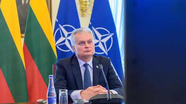 Lietuvos prezidentas Gitanas Nausėda Bukarešto devynetuko viršūnių susitikime - Sputnik Lietuva