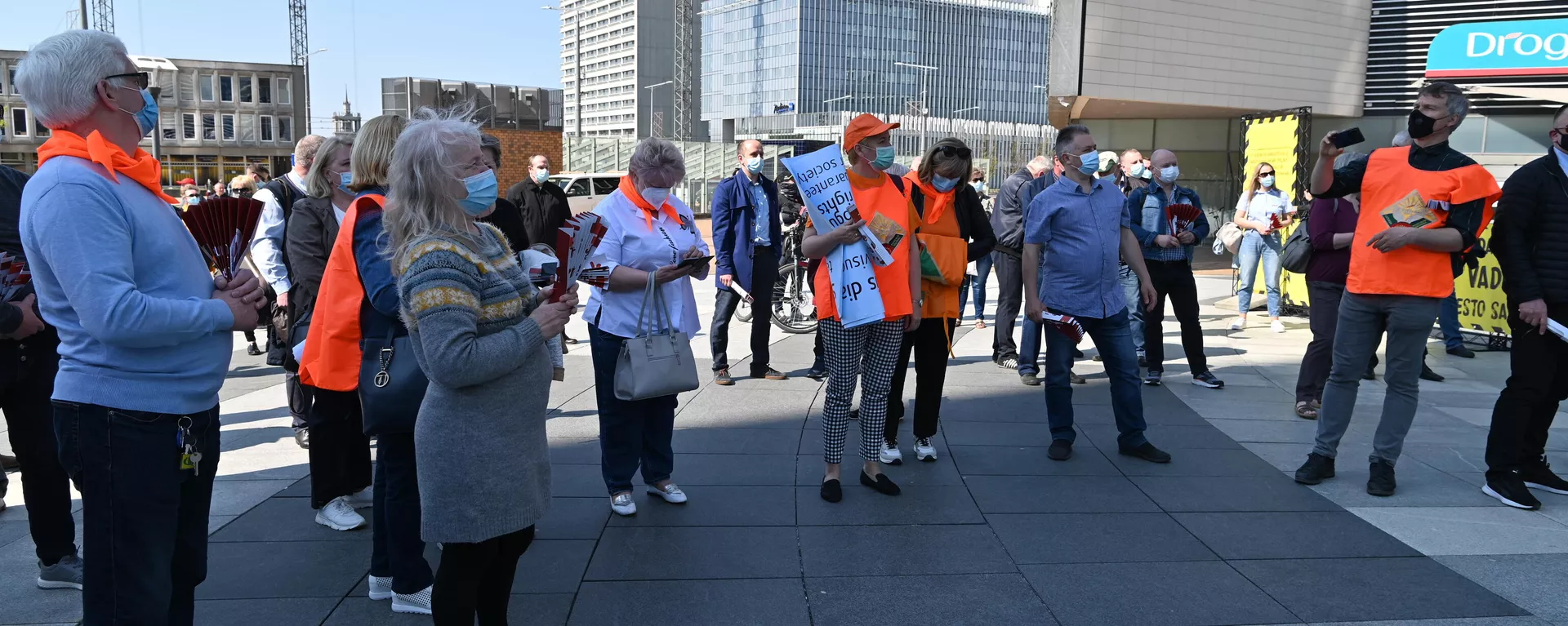 Митинг профсоюзного движения общественного транспорта в Вильнюсе - Sputnik Lietuva, 1920, 13.05.2021