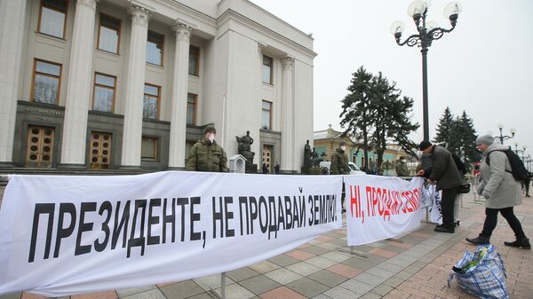 Акция протеста в Киеве - Sputnik Литва