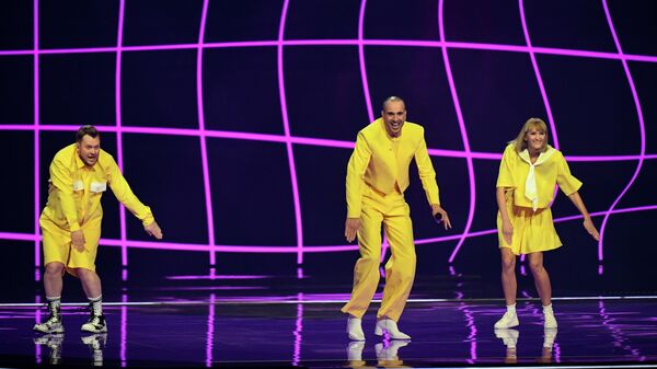 Группа The Roop от Литвы в первом финале конкурса Евровидение – 2021 - Sputnik Литва